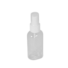 Бутылочка с распылителем прозрачная пластиковая, 50мл Irisk