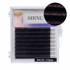 Коричневые elSHINE (Шайн) "Natural", 8 лент D 0.10 10 mm