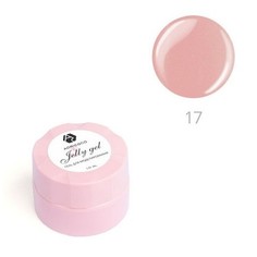 Гель-желе для моделирования ногтей ADRICOCO №17 камуфлирующий светлый ореховый (10 мл.)