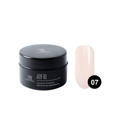 Гель-желе "TNL" №07 камуфлирующий прозрачно-бежевый (18 мл.)