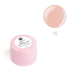 Гель-желе для моделирования ногтей ADRICOCO №16 камуфлирующий розовый беж (10 мл.)