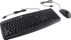 Комплект клавиатура и мышь Genius KM-200 Black (31330003402)