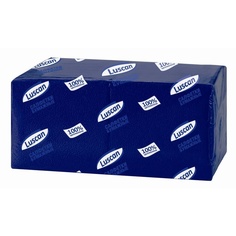 Салфетки бум Luscan Profi Pack 1сл 24х24см синие 400шт/уп