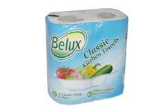 Полотенца бум. Белюкс классик белые 2х-с.2шт12(274422) Belux