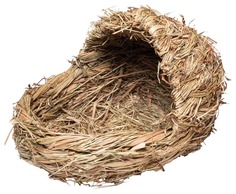 Домик для мелких животных Triol Natural Лапоть, из луговых трав, 25x20x17 см