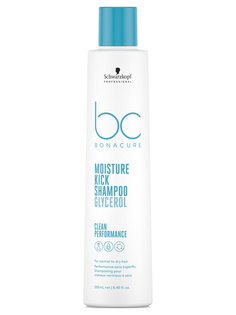 Шампунь BONACURE MOISTURE KICK для увлажнения волос SCHWARZKOPF PROFESSIONAL 250 мл