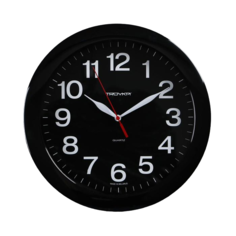 Часы настенные, серия: Классика, 29 х 29 см, черный обод Troika