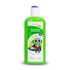 Детская пена для ванны KRASSA Kids Супер Яблоко 0% SLS, без парабенов, 250 мл