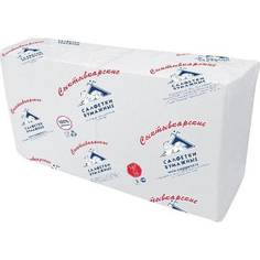 Салфетки бумажные Profi Pack 1-слойные 33х33 см белые 250 штук в упаковке, 643922 No Brand