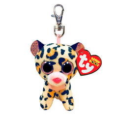 Мягкая игрушка брелок TY Beanie Babies леопард LIVVIE 10 см., 35248
