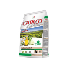 Сухой корм для кошек Wellness Cat&Co Adult Hairball курица и рис 1,5 кг