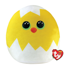 Игрушка мягкая TY SQUISH-A-BOOS Цыплленок в яйце Hatch 35 см, 39332