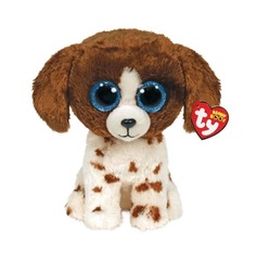 Мягкая игрушка TY Beanie Boos Пятнистый щенок MUDDLES 25 см., 36487