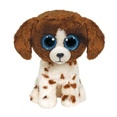 Игрушка мягкая TY Beanie Boos Пятнистый щенок Muddles 15 см, 36249