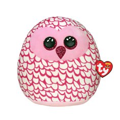 Игрушка мягкая подушка SQUISH-A-BOOS Розовая сова Pinky 25 см, 39300 TY