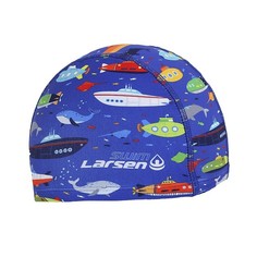 Шапочка плавательная детская Larsen LC101 лайкра