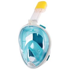 Маска для плавания Swimming mask/маски-плавательные-голубой-S/M No Brand