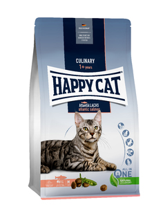 Сухой корм для кошек Happy Cat Culinary, с атлантическим лососем, 1.3кг