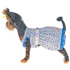 Платье Happy Puppy Фиалка для собак (24*39*25 см., Девочка)