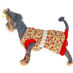 Платье Happy Puppy Кармен для собак (24*39*25 см., Девочка)
