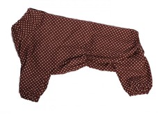 Комбинезон для собак Lion LM2886-03, унисекс, коричневый, S, длина спины 25 см