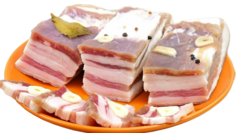 Сало Калинка в тузлуке с чесноком +-1 кг КАЛiНКА