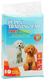Пеленки Hush Pet одноразовые 60х90 см, 10 шт