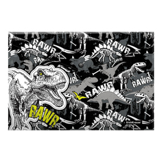 Папка-конверт на кнопке A4 ErichKrause Dinosaur Park разноцветная