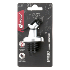 Пробка для бутылок Apollo Reverse с дозатором 8 x 3,5 x 3,5 см