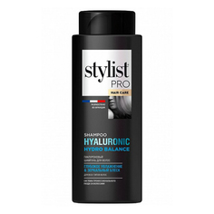 Гиалуроновый шампунь Stylist Pro Hair care Увлажнение и зеркальный блеск 280мл
