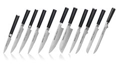 Набор из 11 ножей Samura Mo-V (10, 21, 23, 31, 55, 45, 48,63, 71, 94, 85), SM-0700
