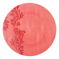 Тарелка для вторых блюд Luminarc Piume Red 25 см красная