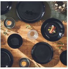 Набор столовый PAMPILLE BLACK 18 предметов Q6157 Luminarc