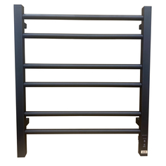 Grois Полотенцесушитель электрический Grois Nex GR-111 500/600 П6 RAL9005 черный матовый д