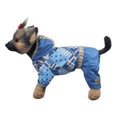 Комбинезон для собак DOGMODA Прогулочный унисекс-1, длина спины 20см