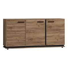 Тумба прикроватная приставная Глазов мебель Nature 5 171,4x44,5x83,3 см, дуб табачный
