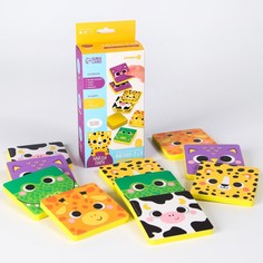 Игрушки для ванной Крошка Я Мемо, Животные Африки, малышей