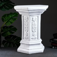 Колонна Ромб белая 55см Хорошие сувениры