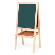 Доска мольберт двусторонняя для мела/маркеров Brauberg 545х65 см 235519