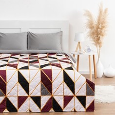 Покрывало LoveLife евро макси "Роскошь" 240*210±5 см, новосатин,80 г/м2 No Brand