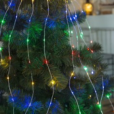 Гирлянда «Конский хвост» 15 нитей по 2 м, 300 LED, свечение мульти, 220 В No Brand