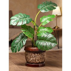 Горшок для цветов "Дубок", под шамот, керамика, 18 л