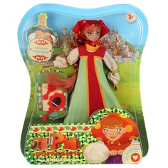 Кукла Карапуз Любава с аксессуарами, 29 см, руки и ноги сгибаются