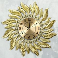 Часы настенные, серия: Ажур, Эона, дискретный ход, d=60 см, циферблат=22 см No Brand