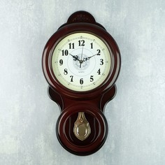 Часы настенные, серия: Маятник, "Памела", 70 х 24 см No Brand