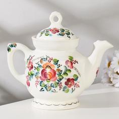 Чайник для заварки Казачий край, 1 сорт, авт.Алдошина Л.В. No Brand