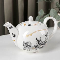 Чайник Безумное чаепитие, 1,2 л No Brand