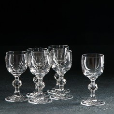 Набор рюмок «Клаудия», 50 мл, 6 шт Crystal Bohemia