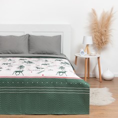 Покрывало Этель 2 сп Magical Christmas, 180х210 см No Brand