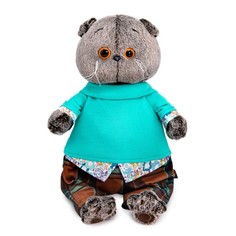 Мягкая игрушка «Басик в штанах в клетку», 25 см No Brand